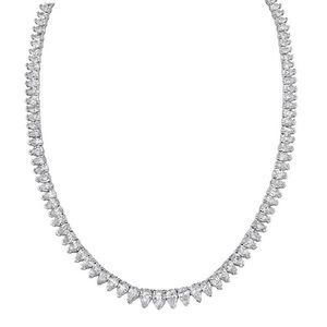 102ct Pear Cut Necklace